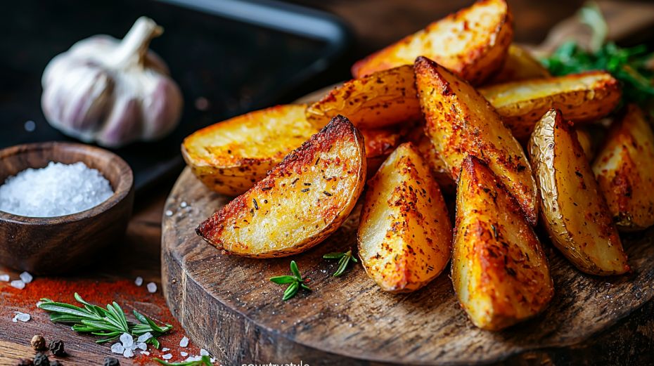 Картошка по-деревенски с паприкой: идеальный гарнир для курицы гриль