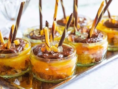 Шоколадно-апельсиновый трайфл