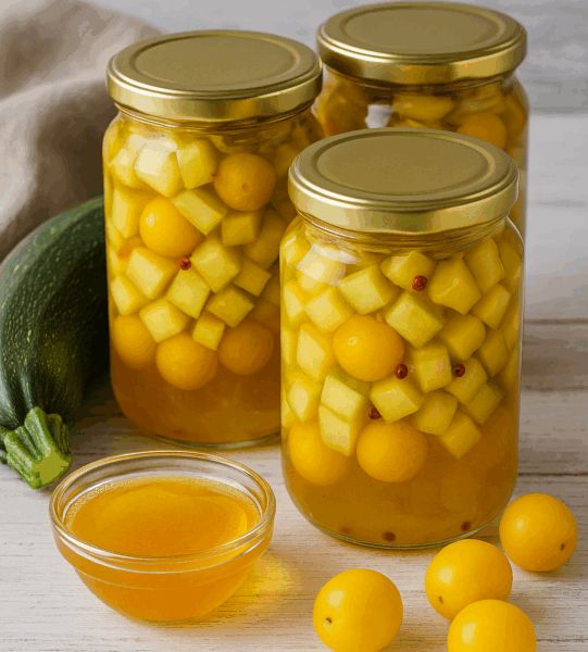 Варенье из кабачков с алычой и медом: как создать летнее лакомство без варки