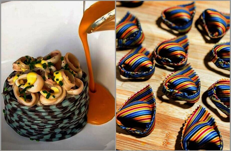 Паста как искусство: шеф-повар, создающий настоящие шедевры на тарелке