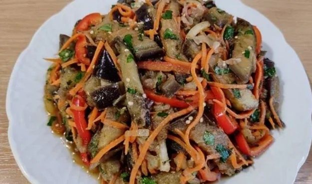 Пикантная закуска с баклажанами: попробуйте хе по корейскому рецепту