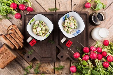 Вкусная окрошка на мацони: освежающее летнее угощение