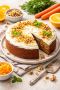 Морковный пирог с орехами и апельсином: нежное угощение для любого повода