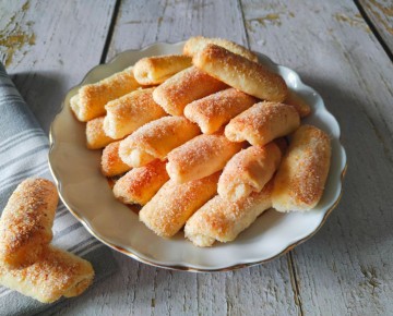 Необычные творожные печенья с кокосовой начинкой