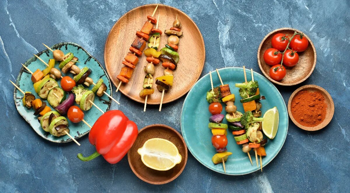 Шашлык без мяса: наслаждайтесь тонами вкусов