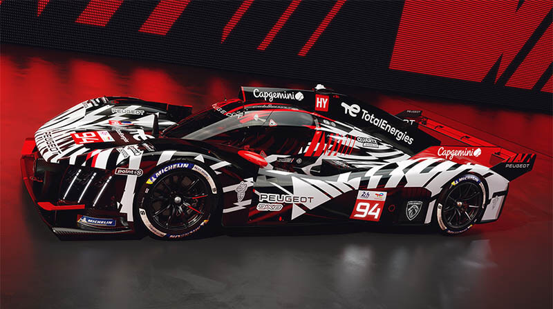 Peugeot показывает стильную ливрею для сезона WEC 2026