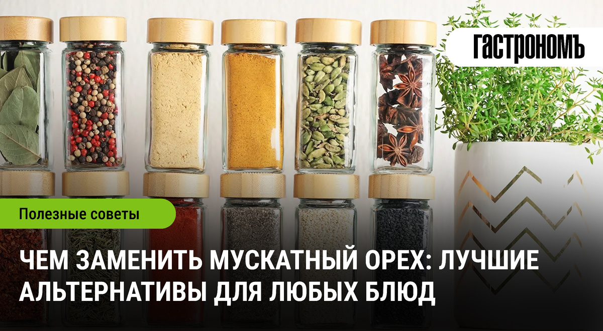 Как подобрать замену мускатному ореху: лучшие советы и альтернативы