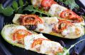 Простые и вкусные лодочки из кабачков с фаршем