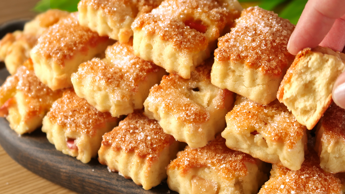 Быстрое и нежное яблочное печенье: идеальный десерт за 10 минут