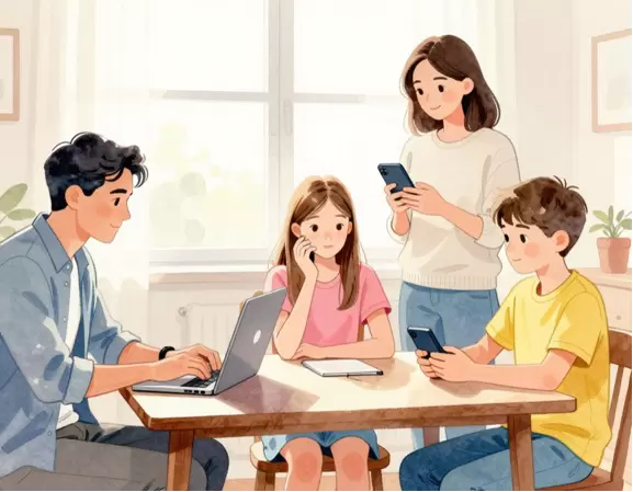 Как цифровой детокс спас семью от рутинного одиночества