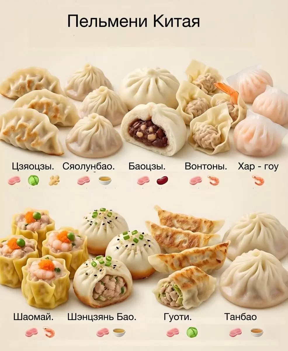 Кулинарное путешествие: Пельмени Китая и их история