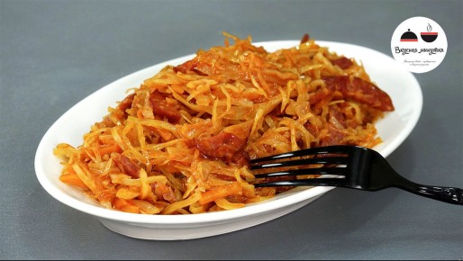 Удивительный рецепт тушеной капусты с колбасой: в чем секрет?