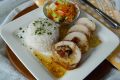 Кулинарные шедевры: куриные рулетики с сыра и томатов